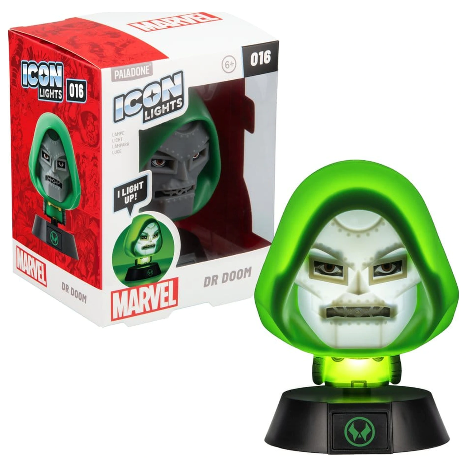 Marvel Universe Icon Light Dr Doom 11 cm zdjęcie produktu