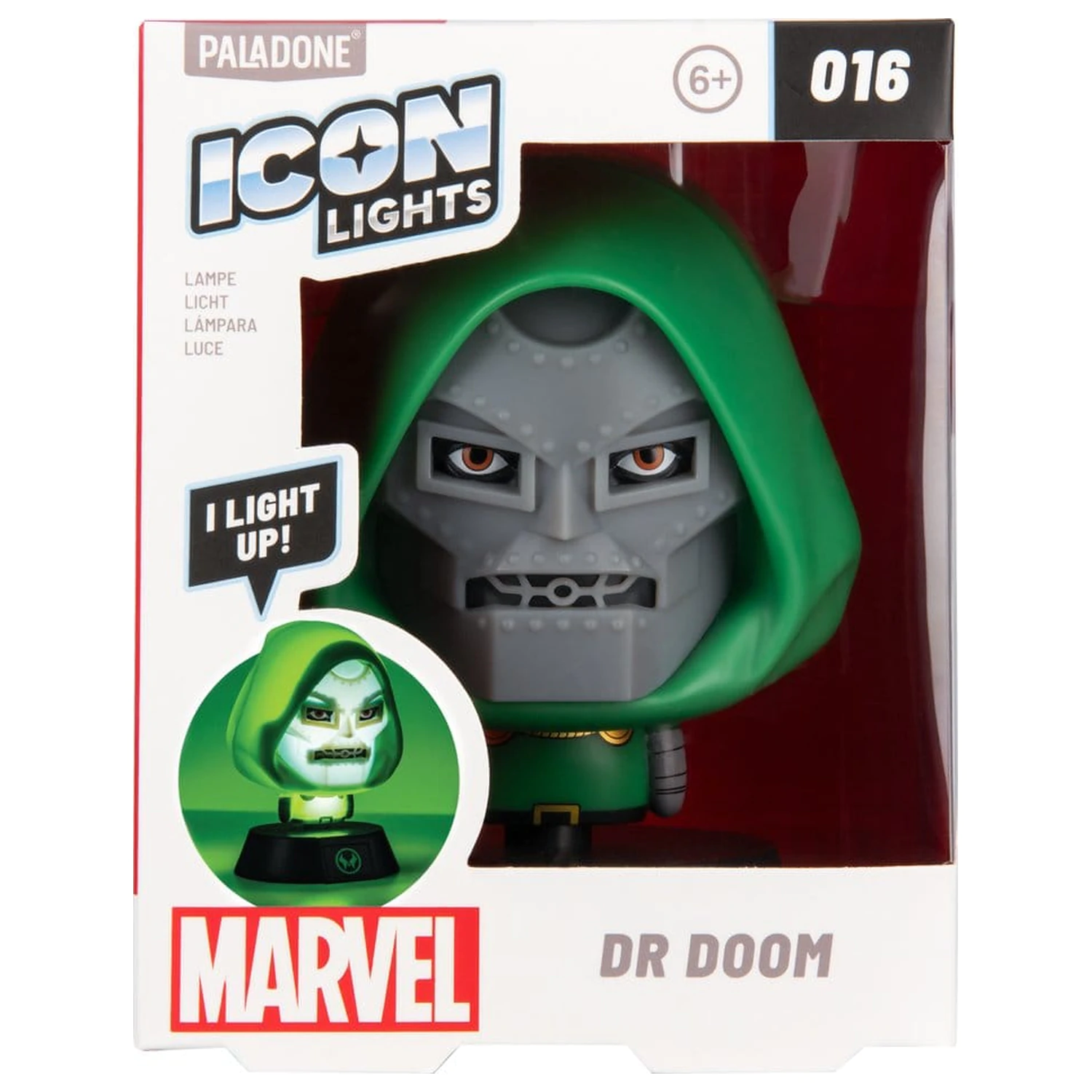 Marvel Universe Icon Light Dr Doom 11 cm zdjęcie produktu
