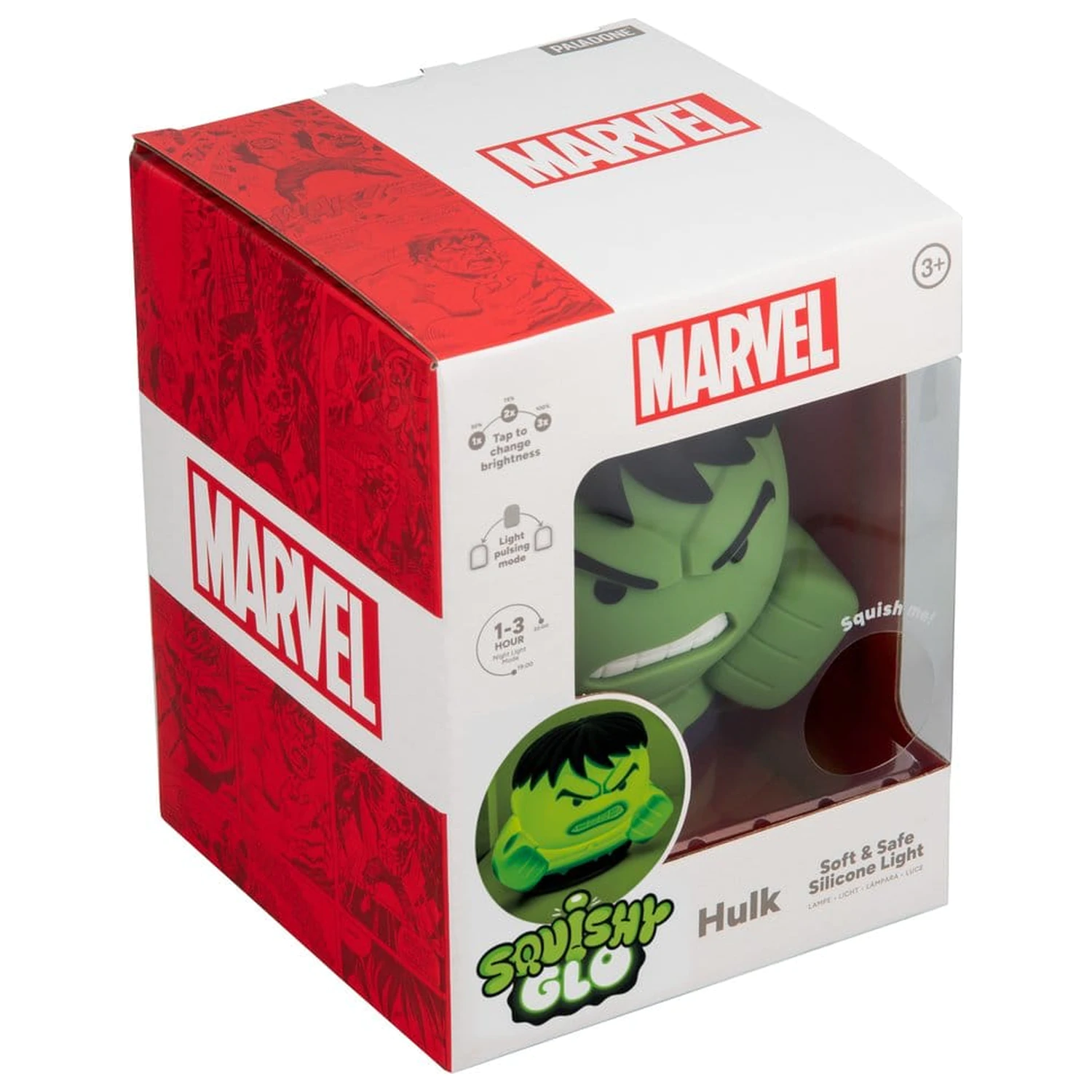 Marvel Universe SquishyGlo Silicon Light Hulk 15 cm zdjęcie produktu