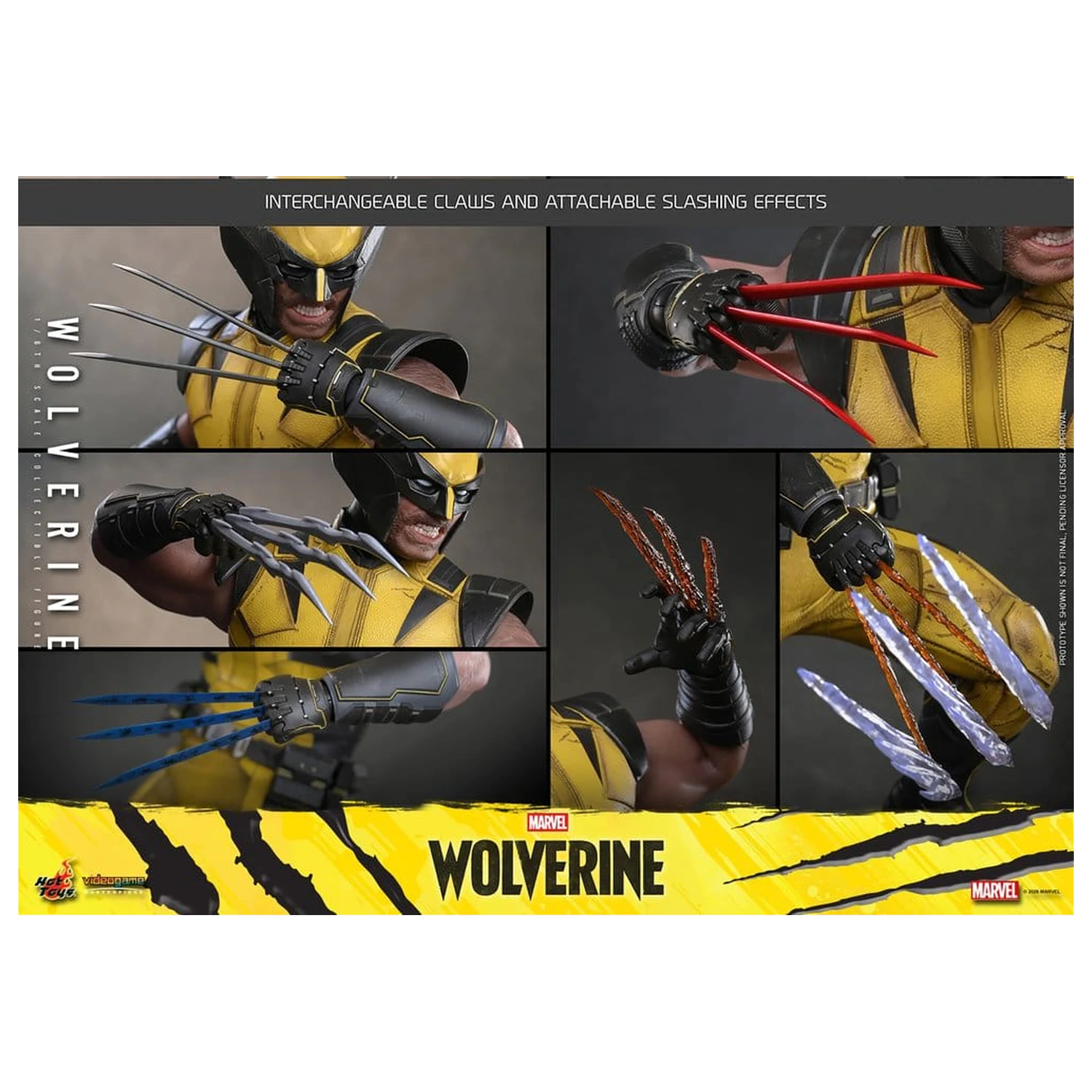 Marvel Video Game Masterpiece figurka akcji 1/6 Wolverine 29 cm zdjęcie produktu