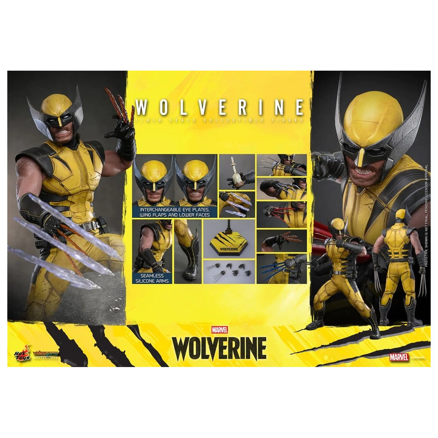 Marvel Video Game Masterpiece figurka akcji 1/6 Wolverine 29 cm zdjęcie produktu