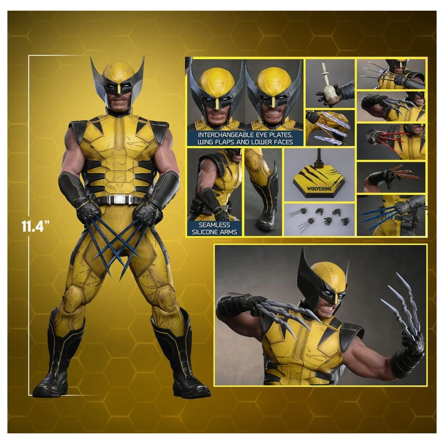 Marvel Video Game Masterpiece figurka akcji 1/6 Wolverine 29 cm zdjęcie produktu