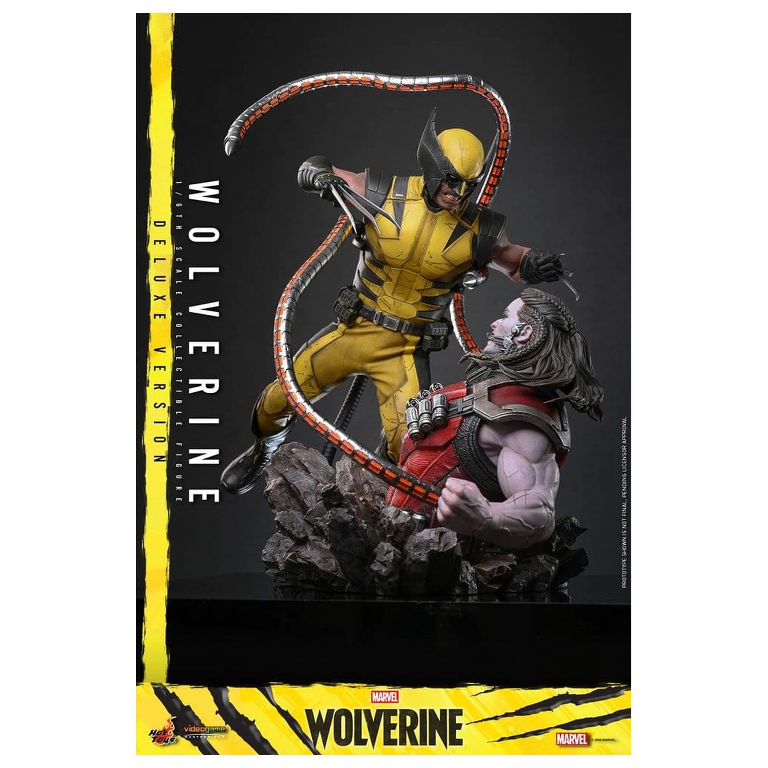 Marvel Video Game Masterpiece figurka akcji 1/6 Wolverine (Deluxe Version) 29 cm zdjęcie produktu