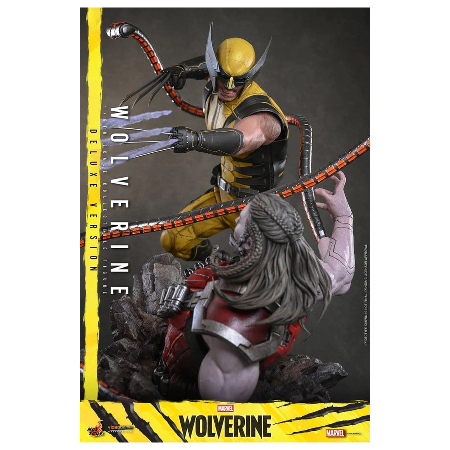 Marvel Video Game Masterpiece figurka akcji 1/6 Wolverine (Deluxe Version) 29 cm zdjęcie produktu