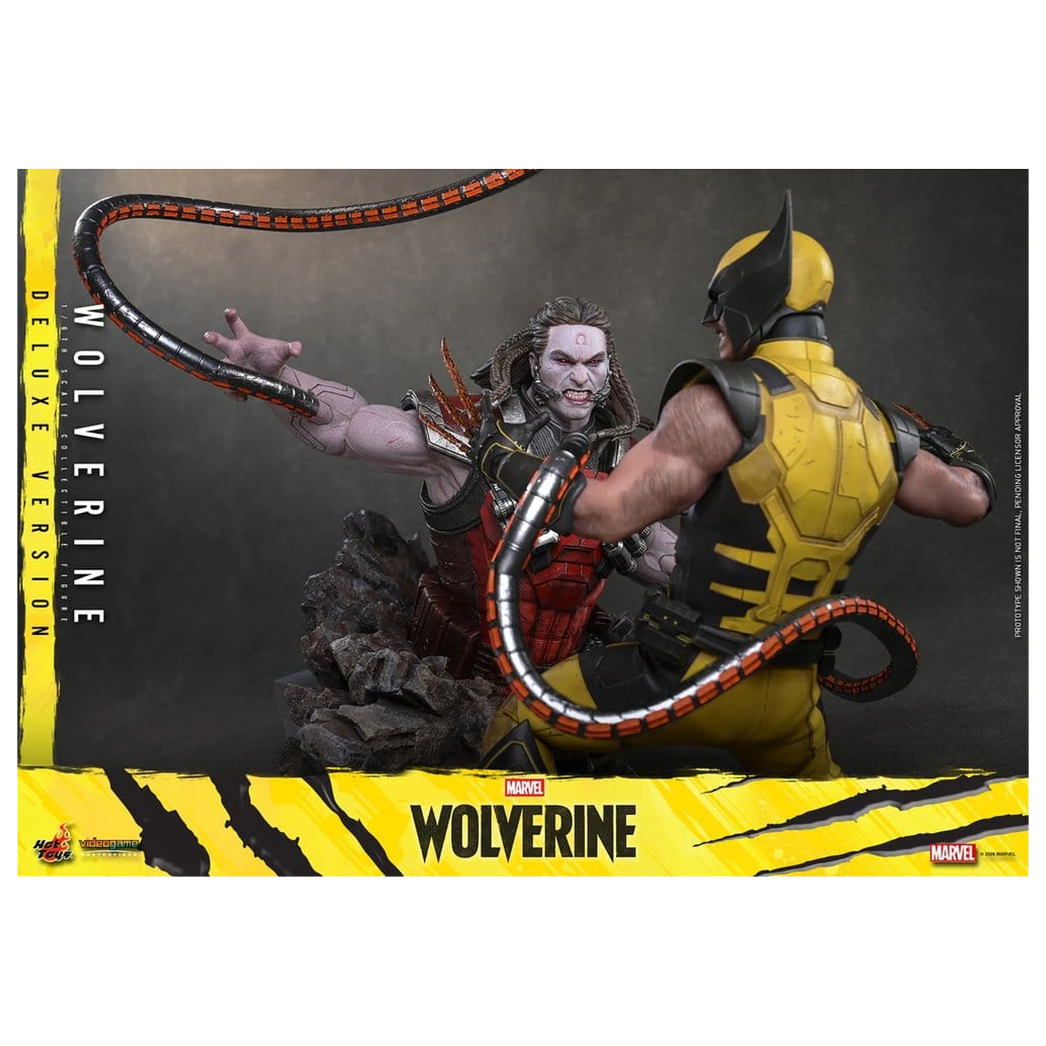 Marvel Video Game Masterpiece figurka akcji 1/6 Wolverine (Deluxe Version) 29 cm zdjęcie produktu