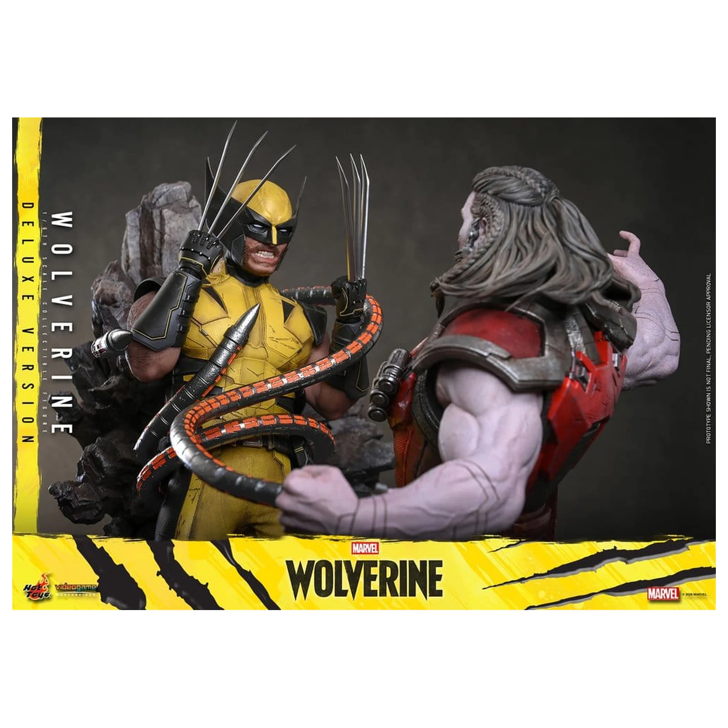 Marvel Video Game Masterpiece figurka akcji 1/6 Wolverine (Deluxe Version) 29 cm zdjęcie produktu