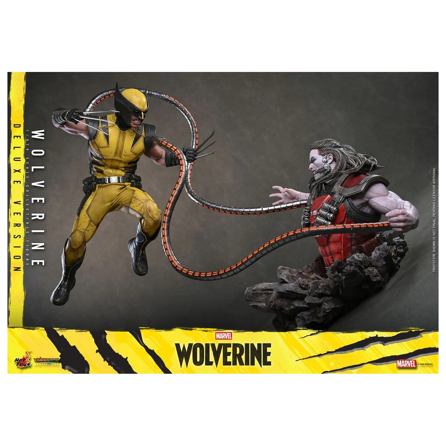 Marvel Video Game Masterpiece figurka akcji 1/6 Wolverine (Deluxe Version) 29 cm zdjęcie produktu