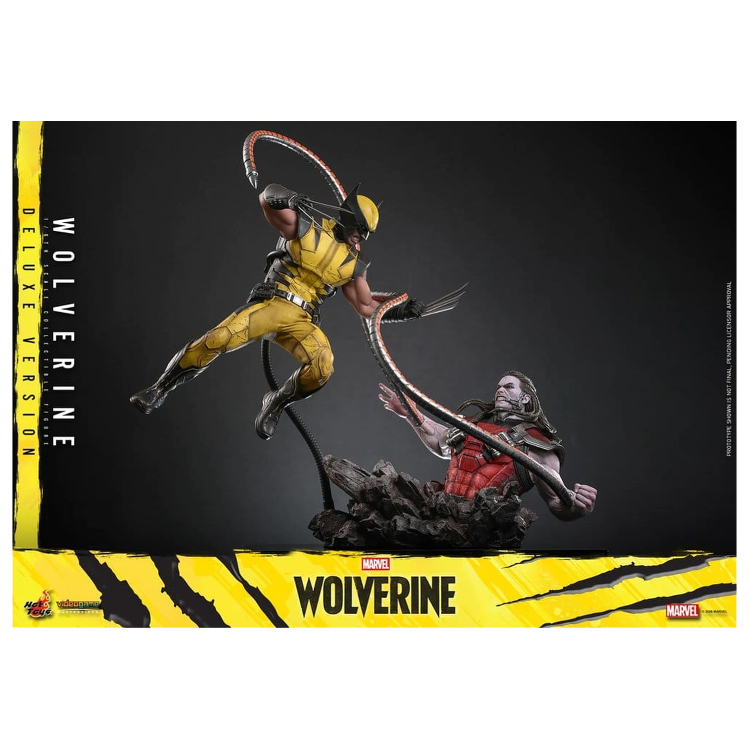Marvel Video Game Masterpiece figurka akcji 1/6 Wolverine (Deluxe Version) 29 cm zdjęcie produktu
