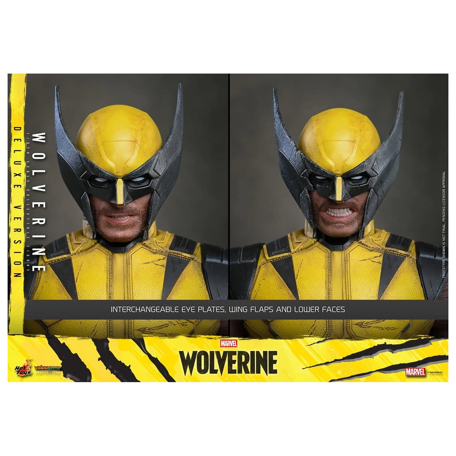 Marvel Video Game Masterpiece figurka akcji 1/6 Wolverine (Deluxe Version) 29 cm zdjęcie produktu