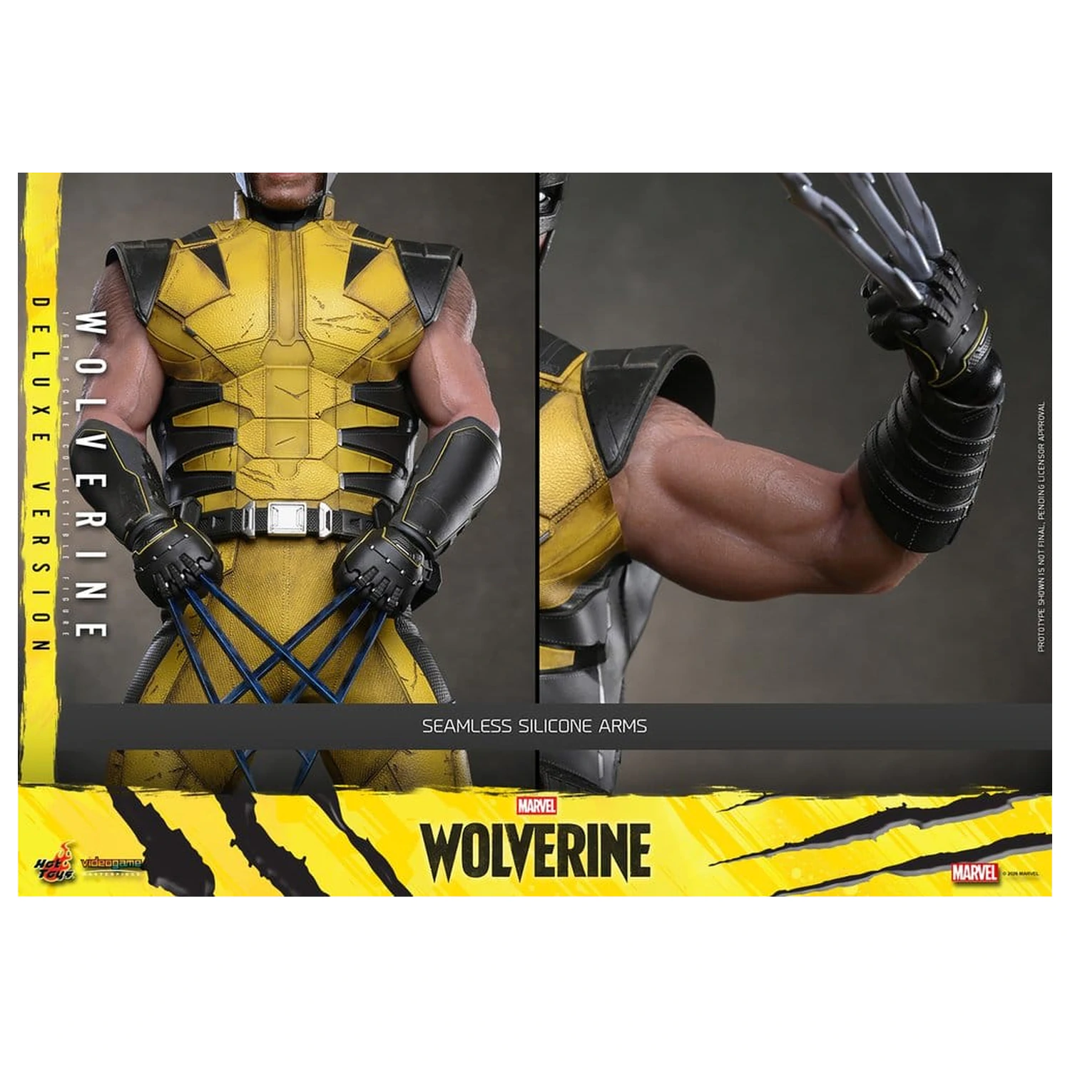 Marvel Video Game Masterpiece figurka akcji 1/6 Wolverine (Deluxe Version) 29 cm zdjęcie produktu