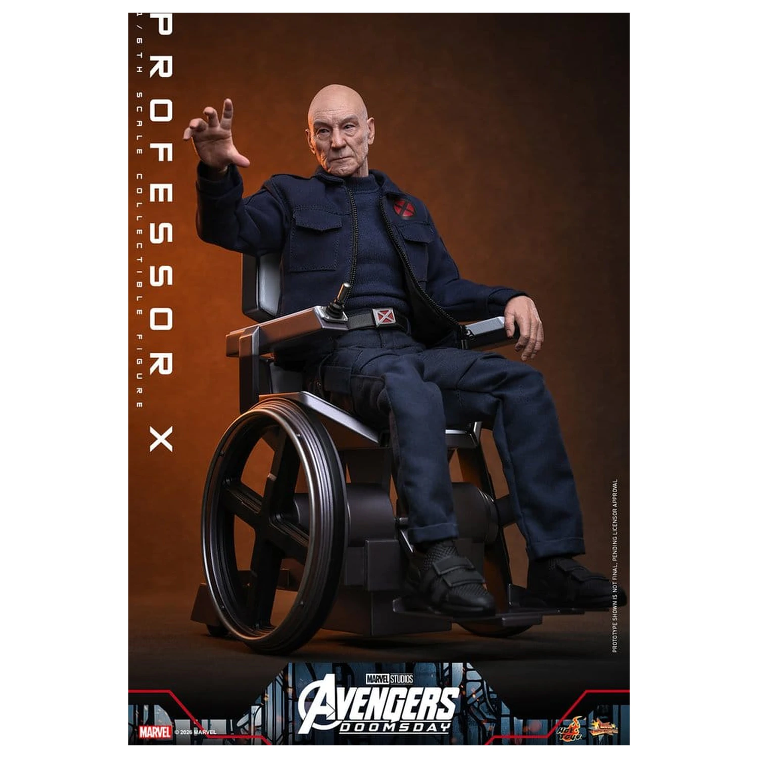 Marvel X-Men figurka akcji 1/6 Professor X 25 cm zdjęcie produktu