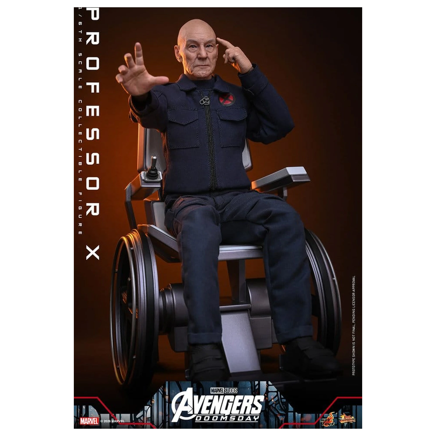 Marvel X-Men figurka akcji 1/6 Professor X 25 cm zdjęcie produktu