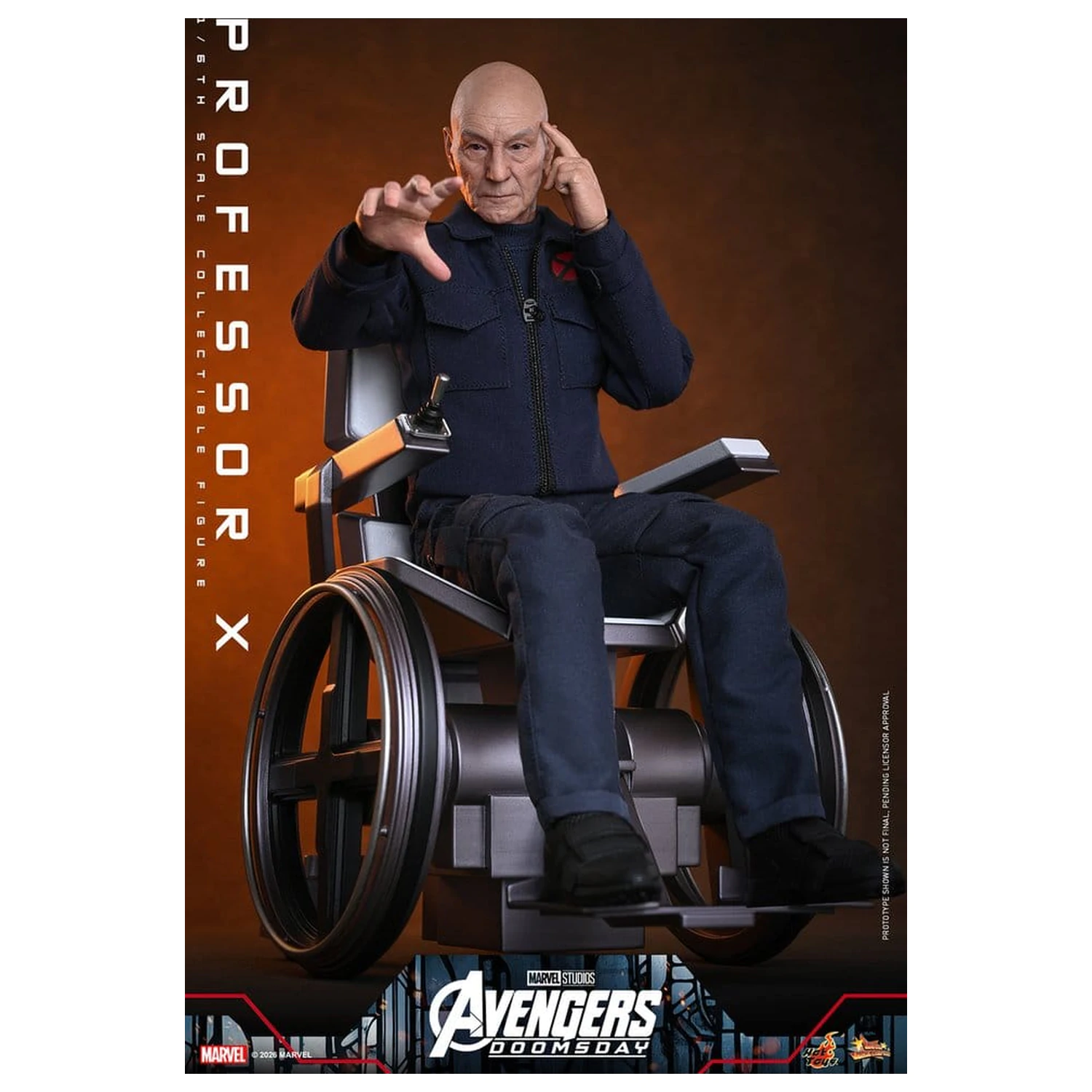 Marvel X-Men figurka akcji 1/6 Professor X 25 cm zdjęcie produktu
