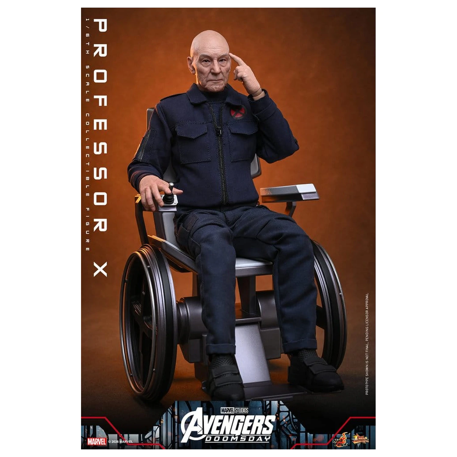 Marvel X-Men figurka akcji 1/6 Professor X 25 cm zdjęcie produktu