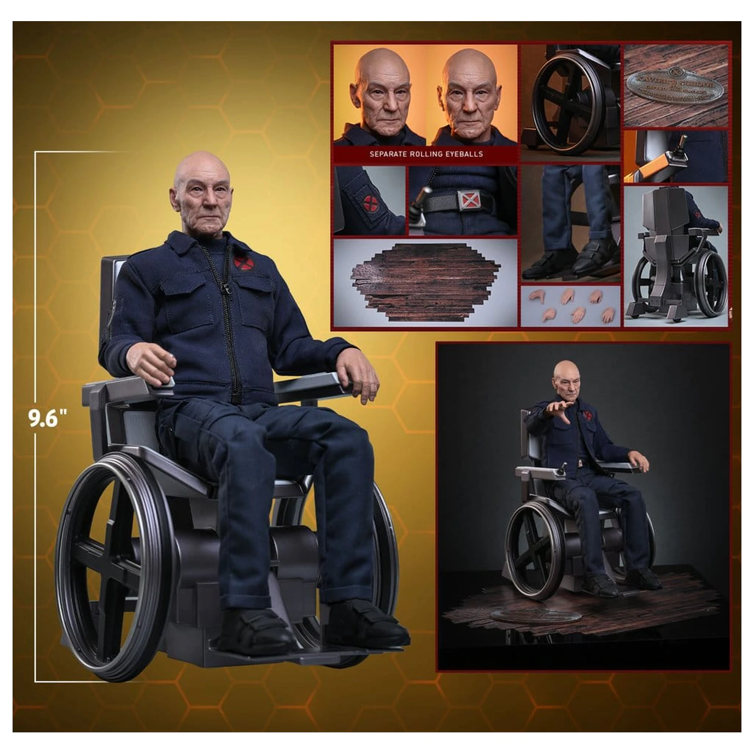 Marvel X-Men figurka akcji 1/6 Professor X 25 cm zdjęcie produktu