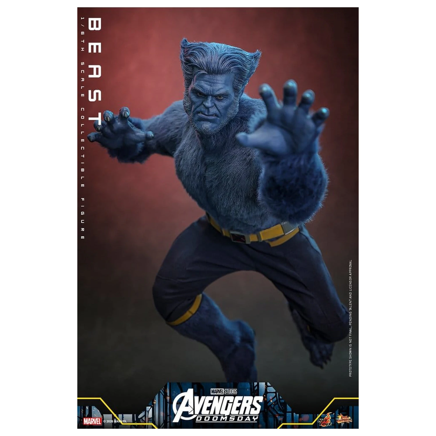 Marvel X-Men Movie Masterpiece Figurka Akcji 1/6 Beast Edition Kolekcjonerska 33 cm zdjęcie produktu