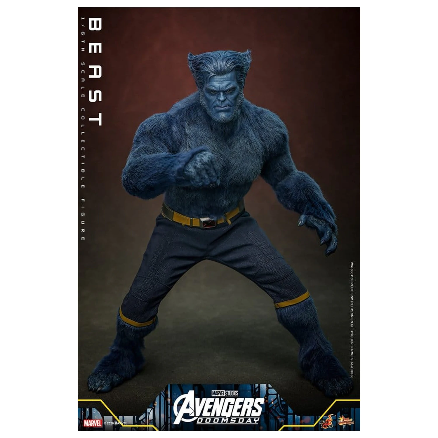 Marvel X-Men Movie Masterpiece Figurka Akcji 1/6 Beast Edition Kolekcjonerska 33 cm zdjęcie produktu
