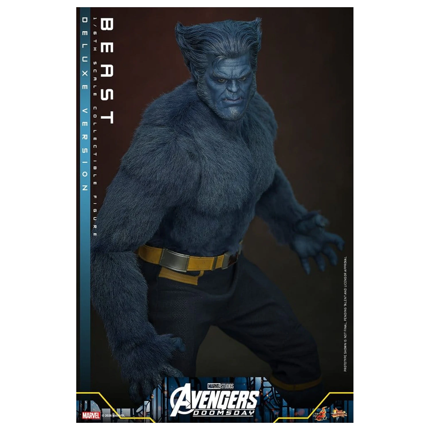 Marvel X-Men Movie Masterpiece figurka akcji 1/6 Beast Deluxe Version 33 cm zdjęcie produktu