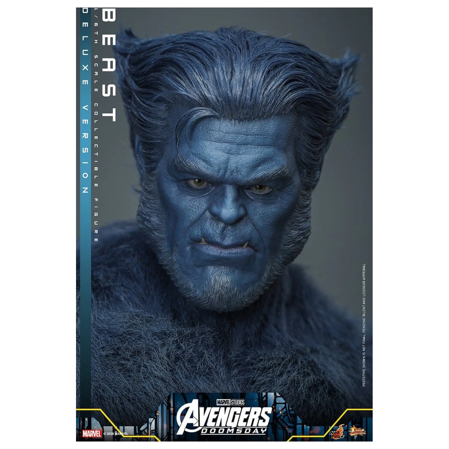 Marvel X-Men Movie Masterpiece figurka akcji 1/6 Beast Deluxe Version 33 cm zdjęcie produktu