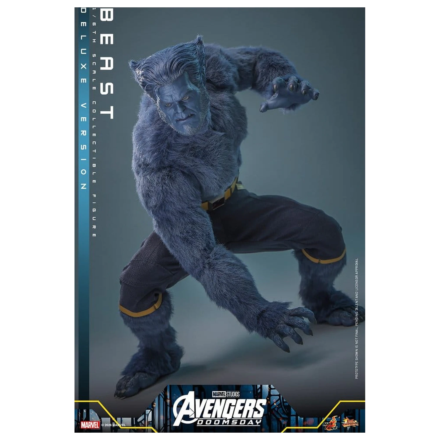 Marvel X-Men Movie Masterpiece figurka akcji 1/6 Beast Deluxe Version 33 cm zdjęcie produktu