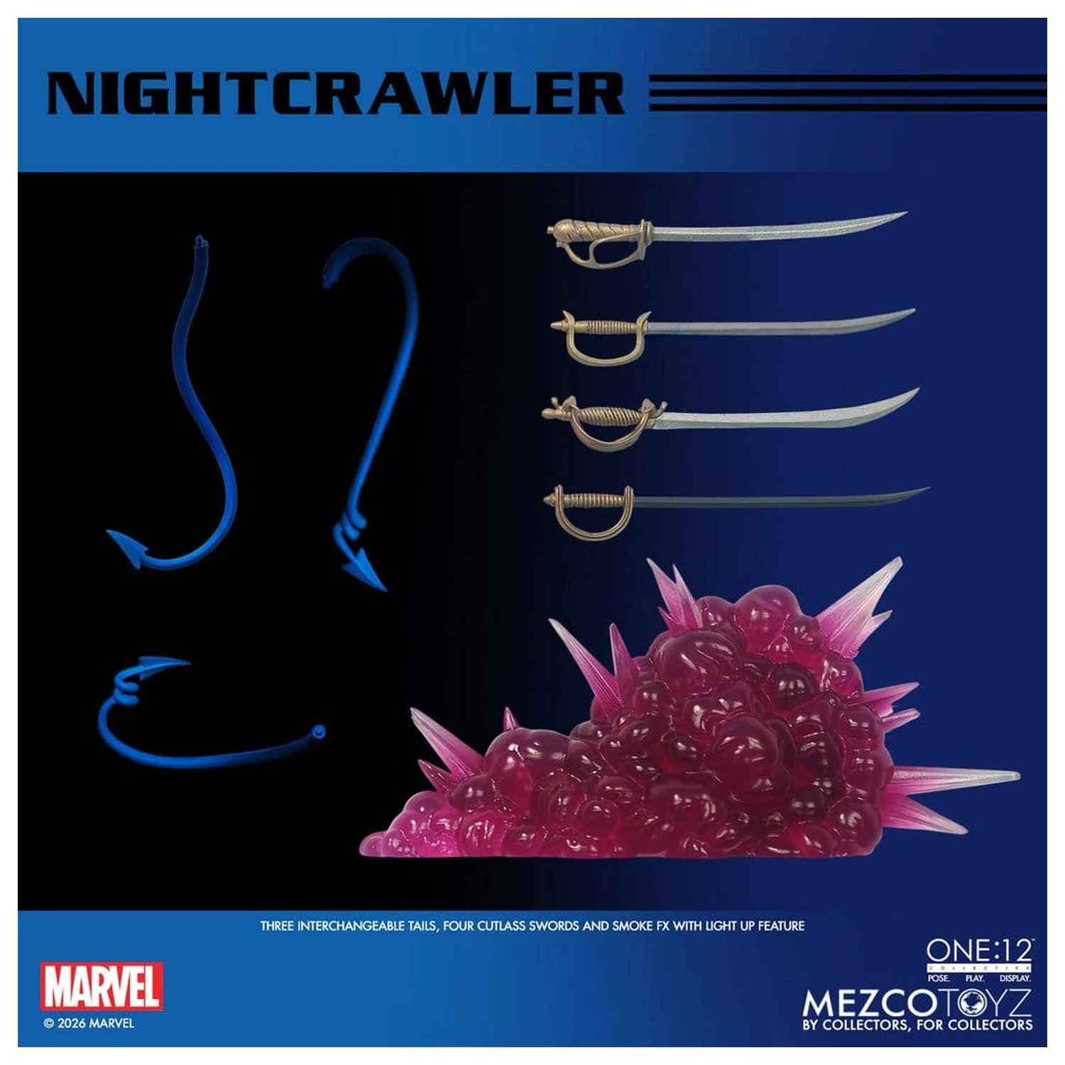 Marvel X-Men One:12 Collective Figurka Akcji 1/12 Nightcrawler 16 cm zdjęcie produktu
