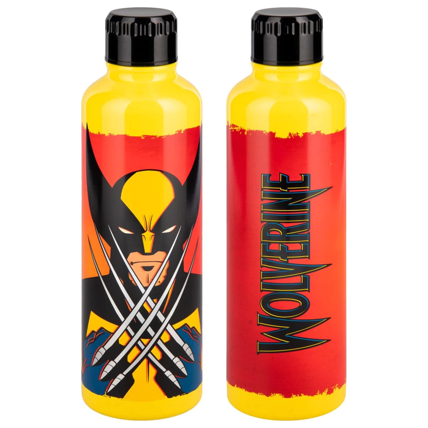Marvel Metalowa Butelka na wodę X-Men Wolverine zdjęcie produktu