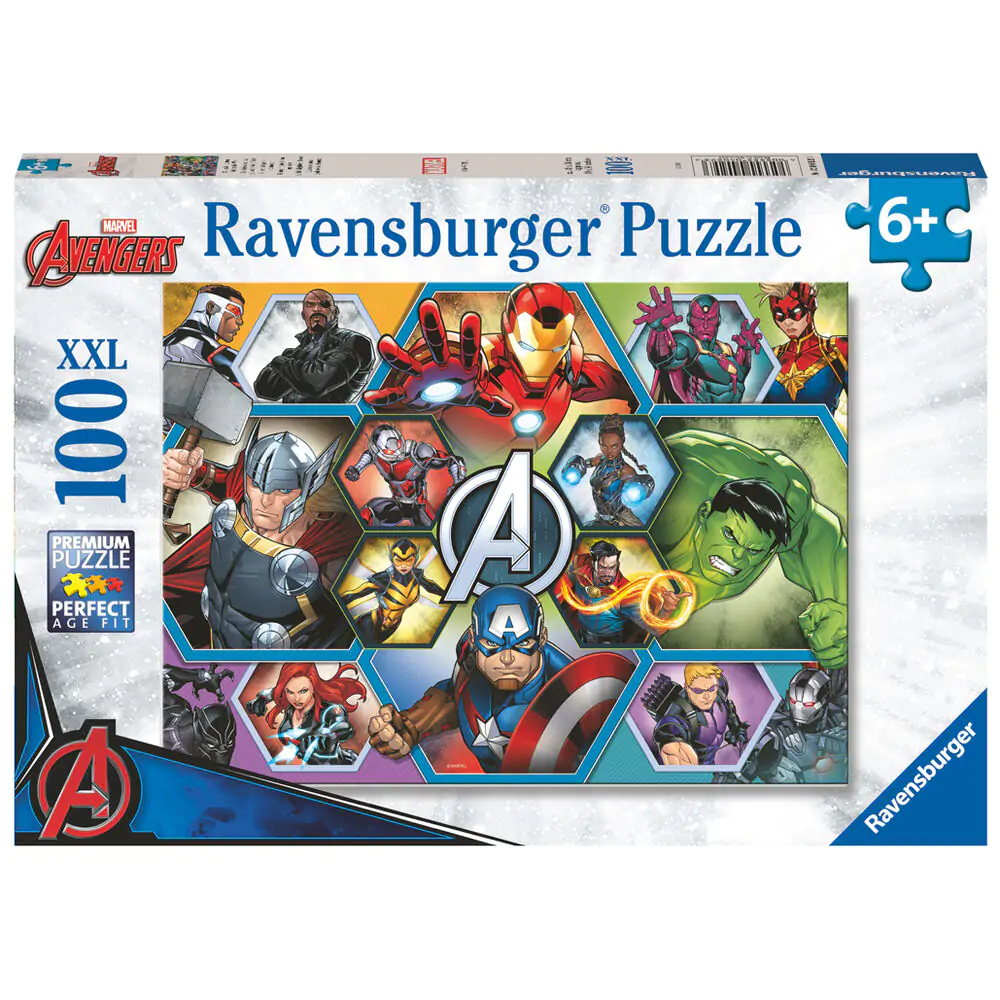 Puzzle Marvel XXL 100 elementów zdjęcie produktu
