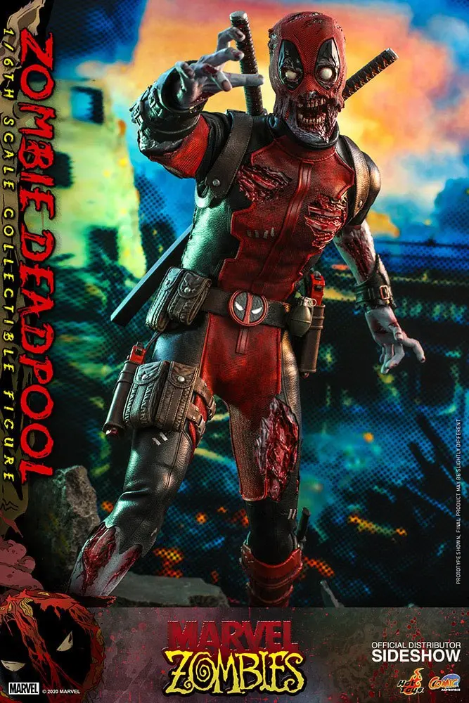 Marvel Zombies Comic Masterpiece Figurka Akcji 1/6 Zombie Deadpool 31 cm zdjęcie produktu