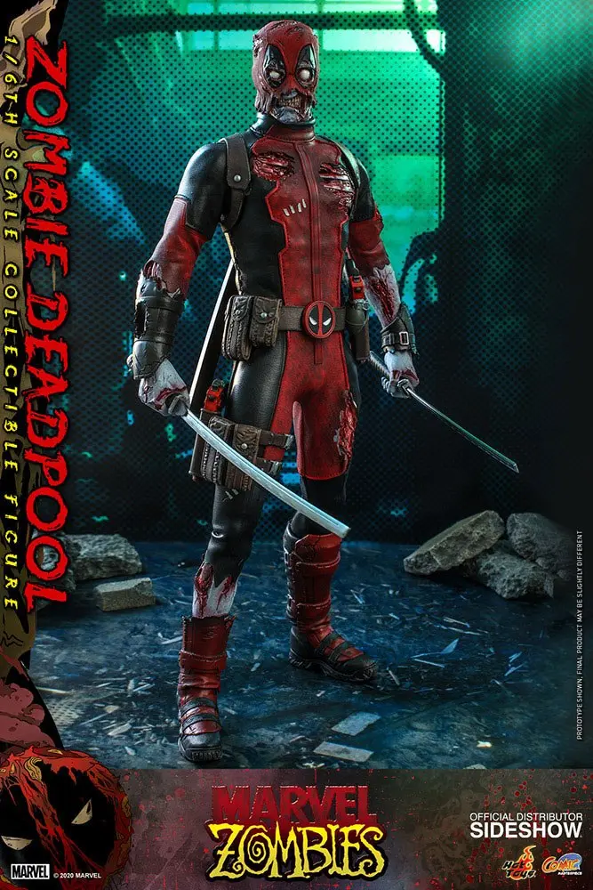 Marvel Zombies Comic Masterpiece Figurka Akcji 1/6 Zombie Deadpool 31 cm zdjęcie produktu