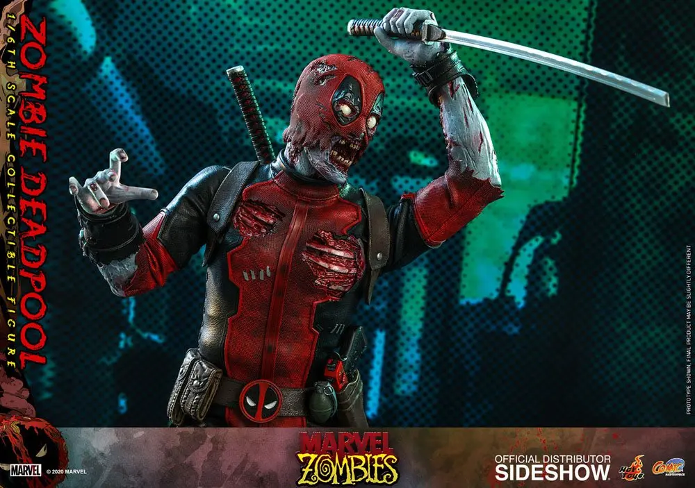 Marvel Zombies Comic Masterpiece Figurka Akcji 1/6 Zombie Deadpool 31 cm zdjęcie produktu