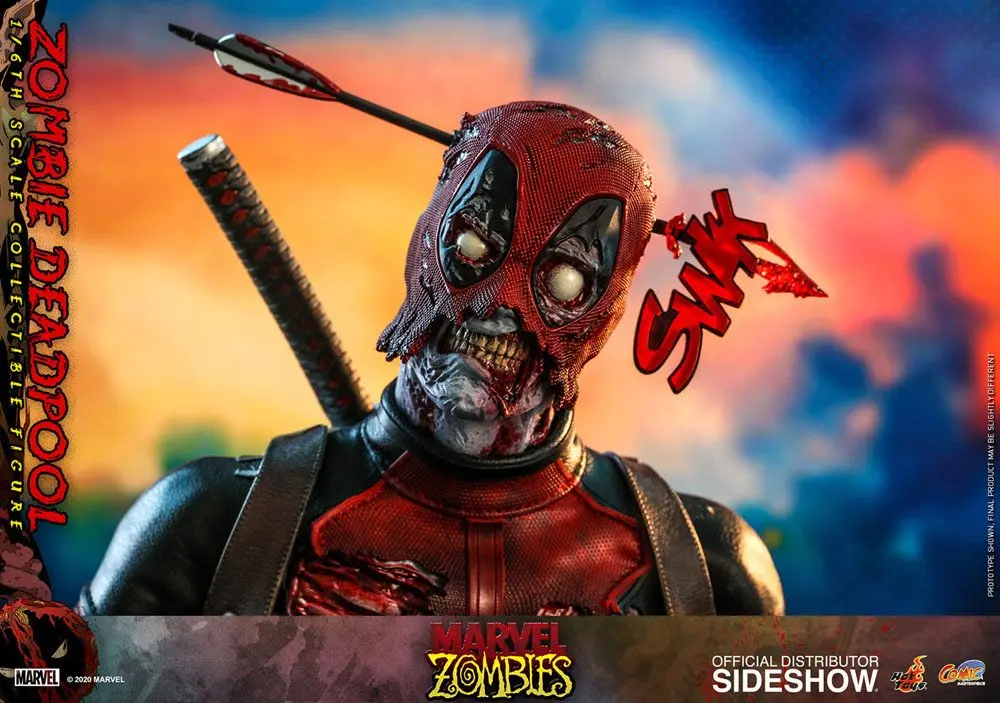 Marvel Zombies Comic Masterpiece Figurka Akcji 1/6 Zombie Deadpool 31 cm zdjęcie produktu