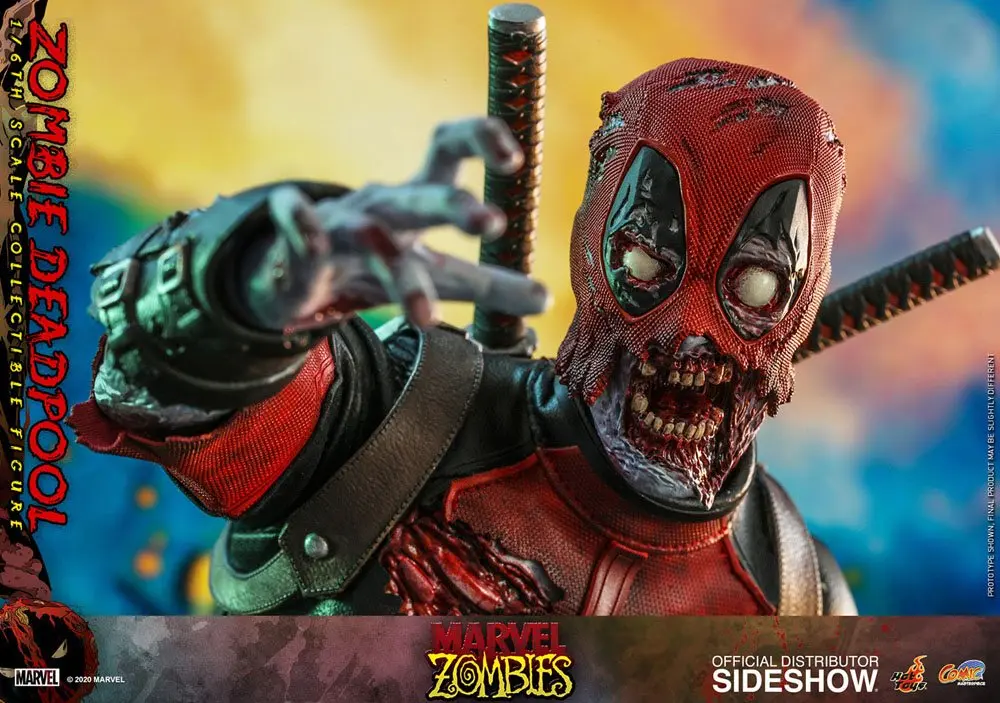 Marvel Zombies Comic Masterpiece Figurka Akcji 1/6 Zombie Deadpool 31 cm zdjęcie produktu