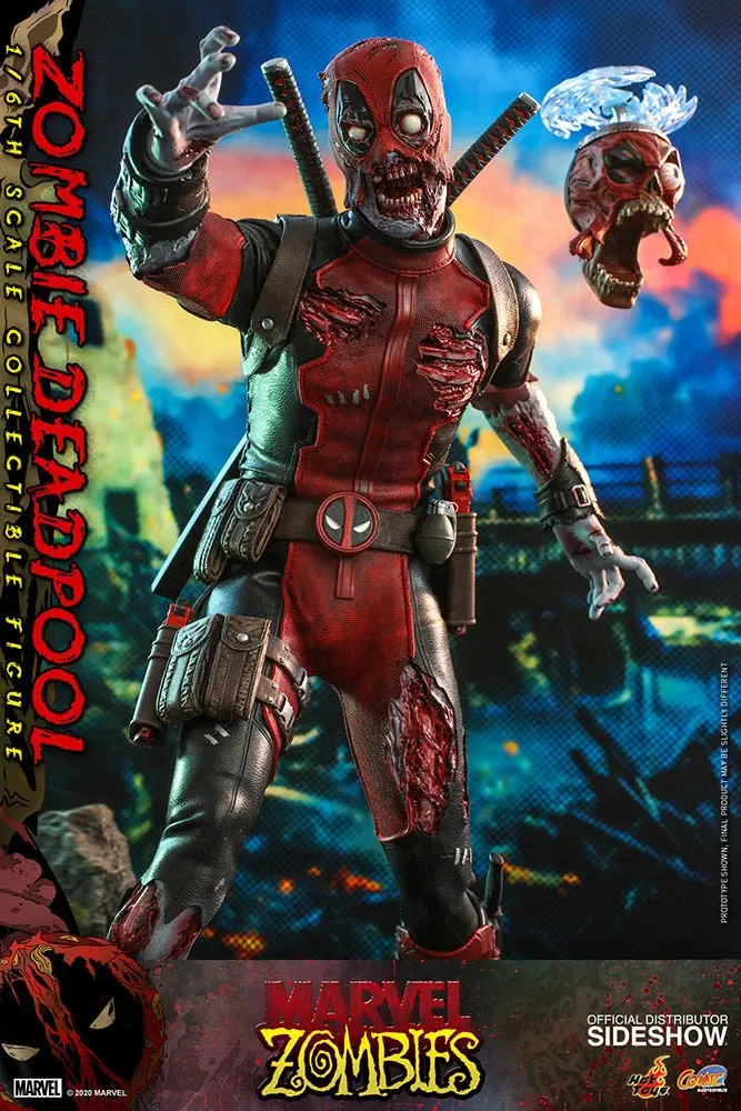 Marvel Zombies Comic Masterpiece Figurka Akcji 1/6 Zombie Deadpool 31 cm zdjęcie produktu