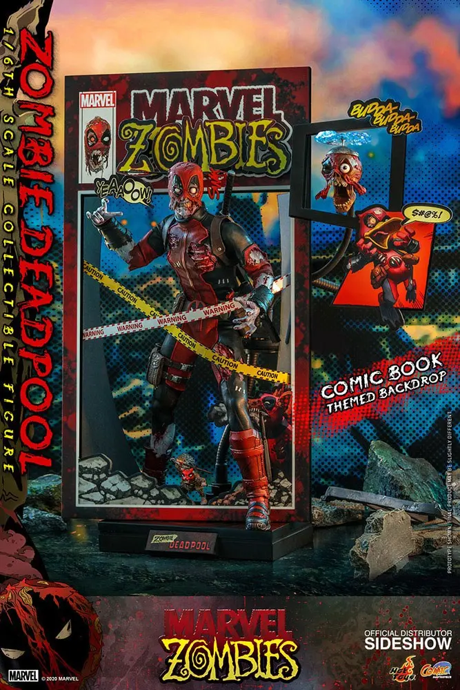 Marvel Zombies Comic Masterpiece Figurka Akcji 1/6 Zombie Deadpool 31 cm zdjęcie produktu