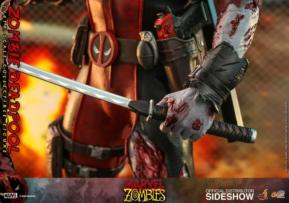 Marvel Zombies Comic Masterpiece Figurka Akcji 1/6 Zombie Deadpool 31 cm zdjęcie produktu