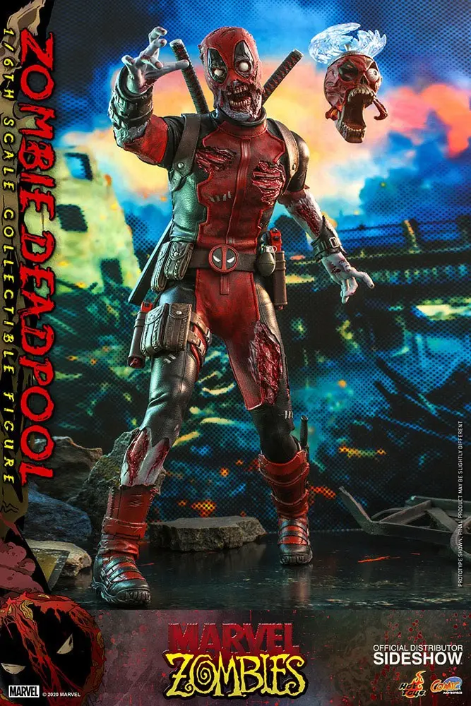 Marvel Zombies Comic Masterpiece Figurka Akcji 1/6 Zombie Deadpool 31 cm zdjęcie produktu