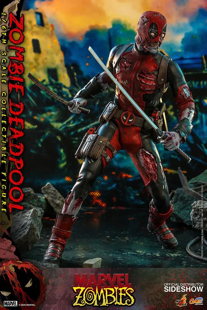 Marvel Zombies Comic Masterpiece Figurka Akcji 1/6 Zombie Deadpool 31 cm zdjęcie produktu