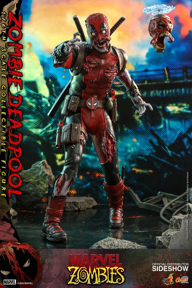 Marvel Zombies Comic Masterpiece Figurka Akcji 1/6 Zombie Deadpool 31 cm zdjęcie produktu