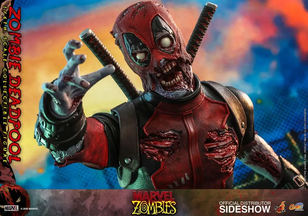 Marvel Zombies Comic Masterpiece Figurka Akcji 1/6 Zombie Deadpool 31 cm zdjęcie produktu