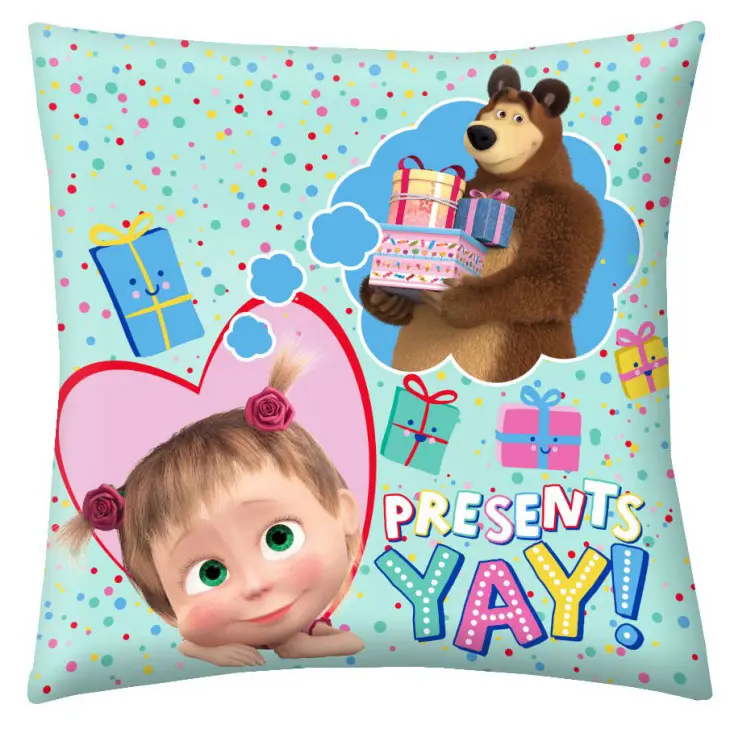 Masha and the Bear Poduszka dekoracyjna 40*40 cm zdjęcie produktu