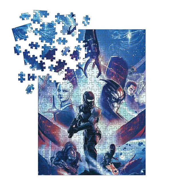 Puzzle Mass Effect Jigsaw Puzzle Heroes (1000 elementów) zdjęcie produktu