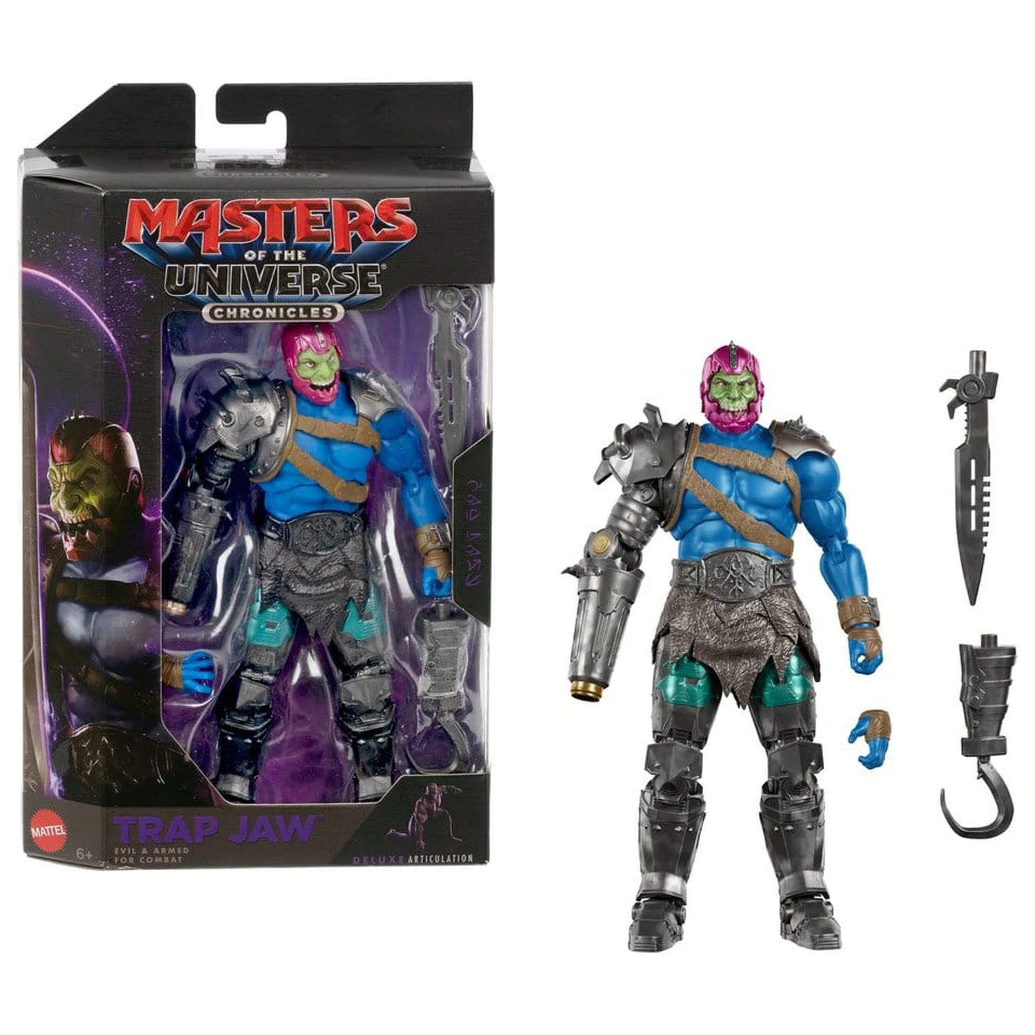 Masters of the Universe 2026 Movie Chronicles figurka akcji Trap-Jaw 18 cm zdjęcie produktu