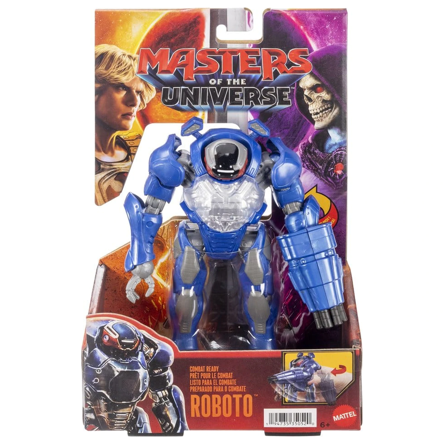 Masters of the Universe 2026 Movie Feature Figurka Akcji Combat Ready Roboto 14 cm zdjęcie produktu