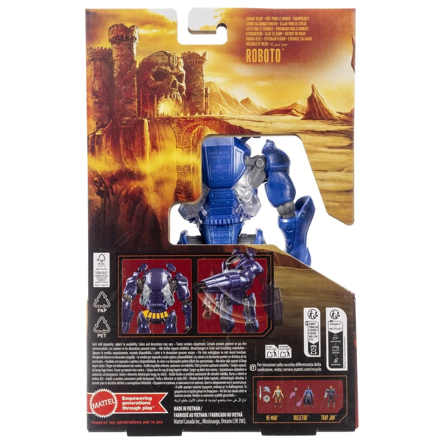 Masters of the Universe 2026 Movie Feature Figurka Akcji Combat Ready Roboto 14 cm zdjęcie produktu