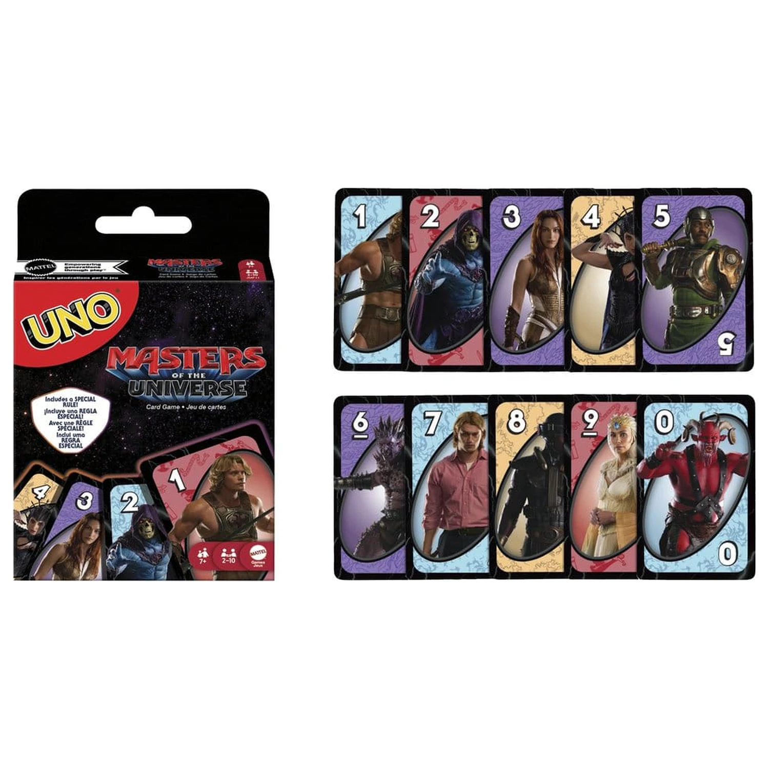Masters of the Universe 2026 Movie UNO Card Game zdjęcie produktu
