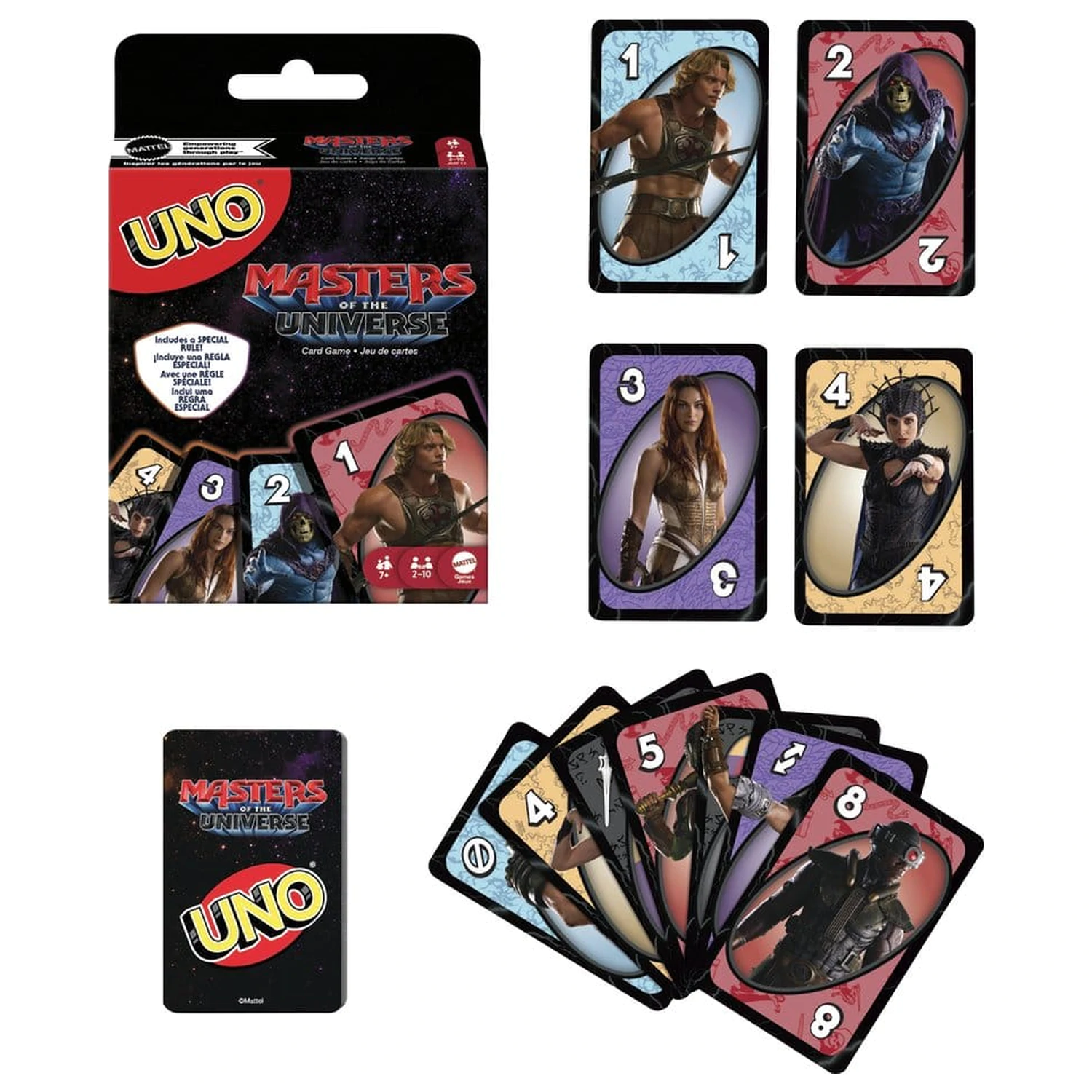 Masters of the Universe 2026 Movie UNO Card Game zdjęcie produktu
