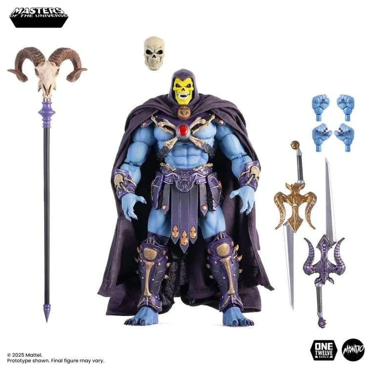 Masters of the Universe figurka akcji 1/12 200x - Skeletor zdjęcie produktu