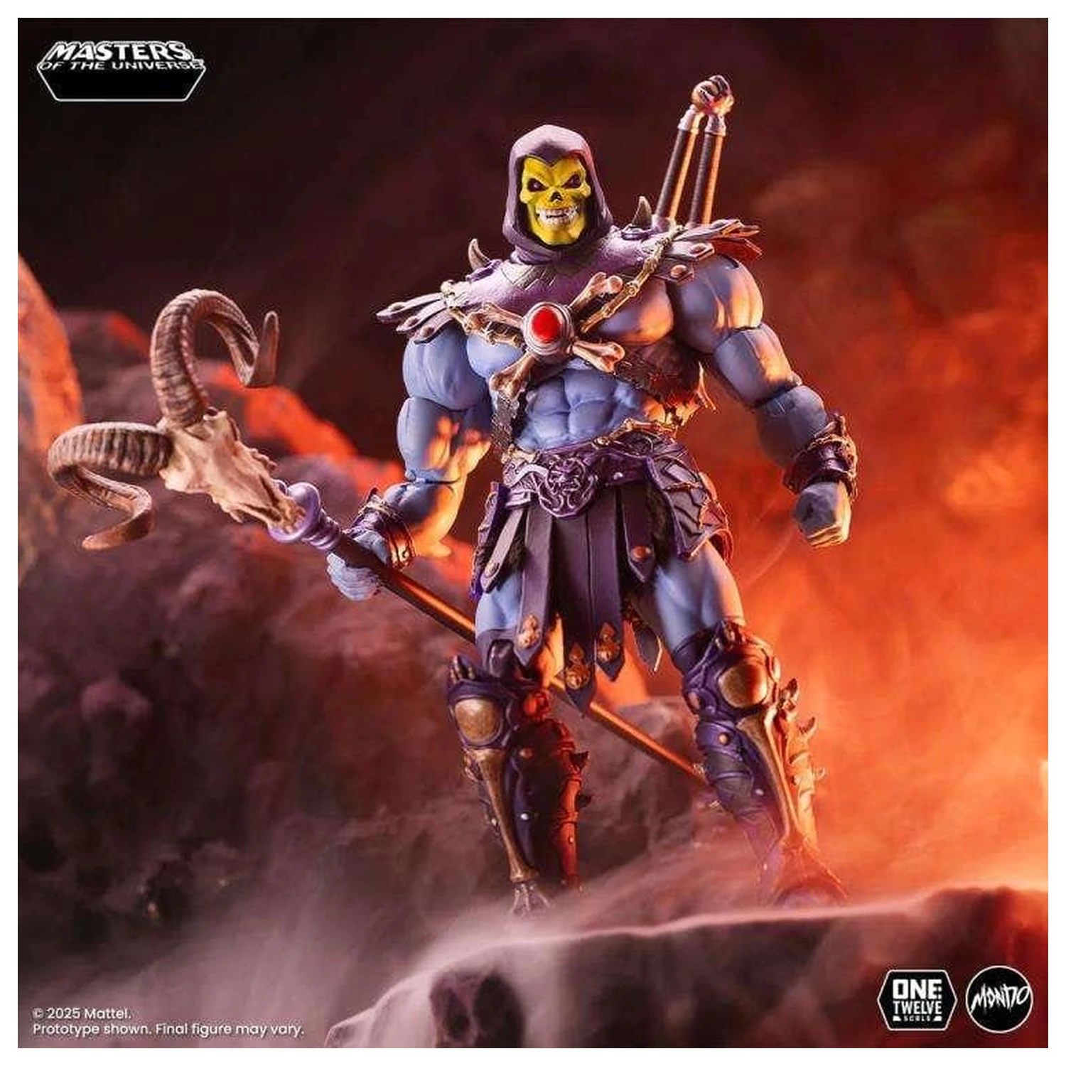 Masters of the Universe figurka akcji 1/12 200x - Skeletor zdjęcie produktu