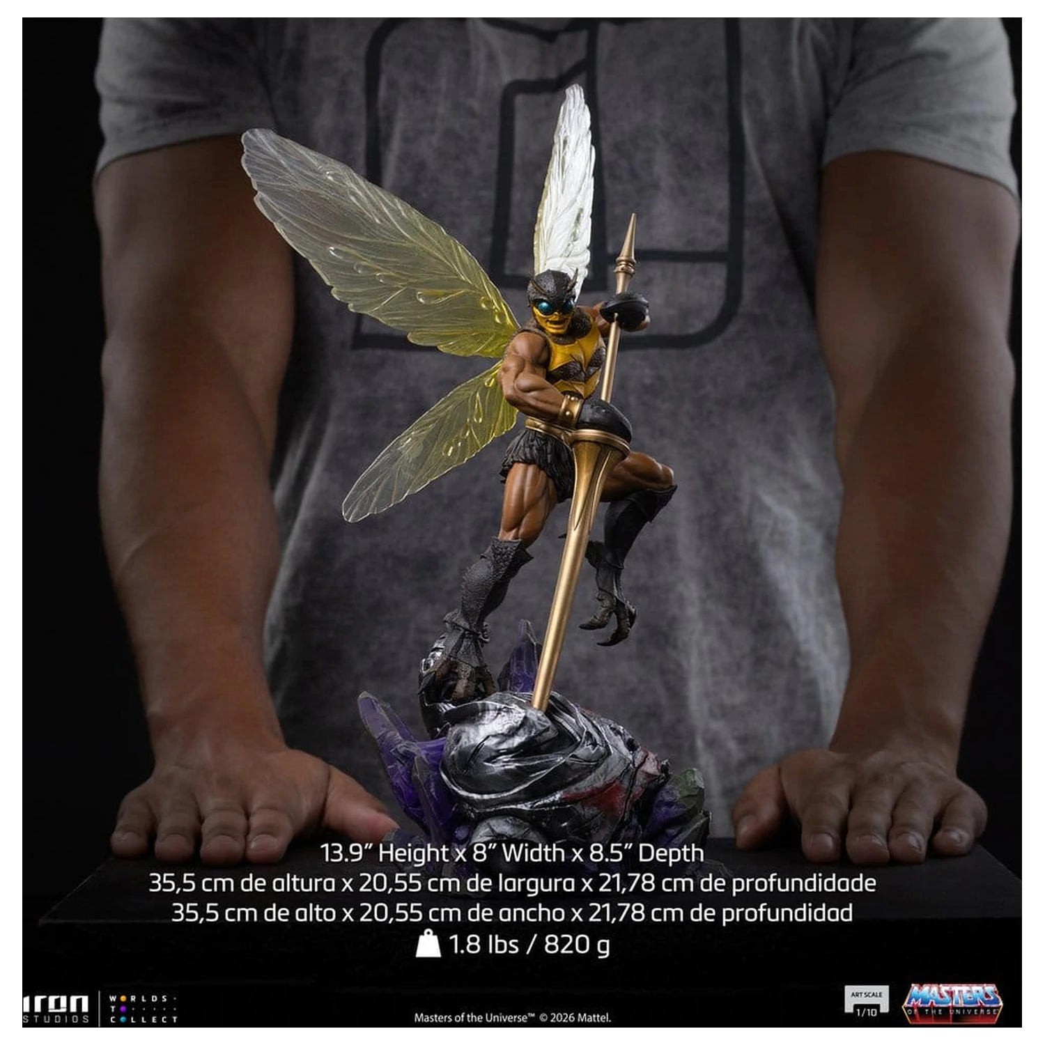 Masters of the Universe Art Scale Statua 1/10 Buzz-Off 36 cm zdjęcie produktu