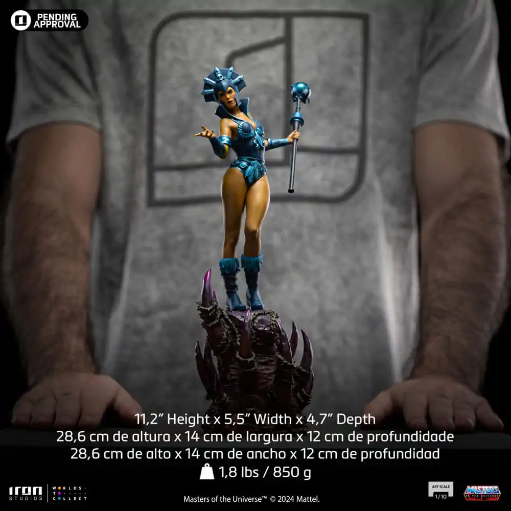 Masters of the Universe Statuetka Art Scale 1/10 Evil-Lyn Wariant Kolorystyczny 28 cm zdjęcie produktu